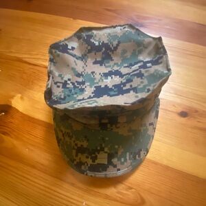 USMC woodland camo hat